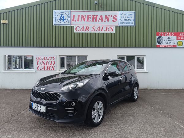 Kia Sportage SUV, Diesel, 2016, Black