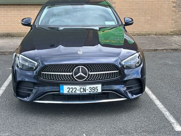 Mercedes-Benz E-Class Saloon, Diesel Plug-in Hybrid, 2022, Blue