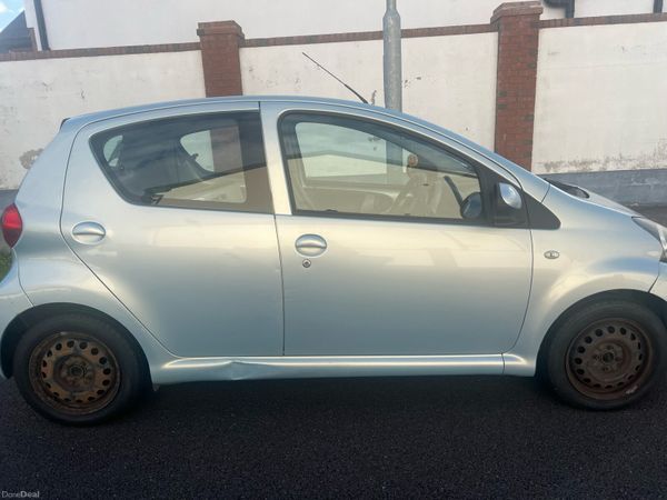 Toyota Aygo Hatchback, Petrol, 2007, Blue