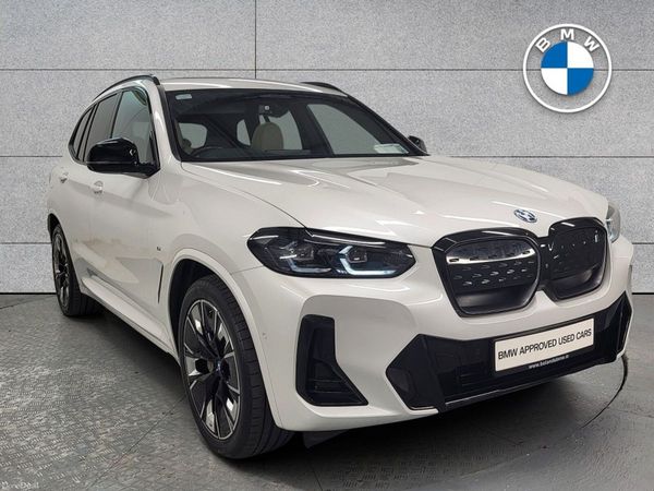 BMW iX3 Estate, Electric, 2024, White