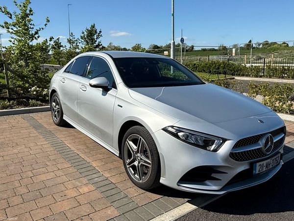 Mercedes-Benz A-Class Saloon, Petrol Plug-in Hybrid, 2021, Silver