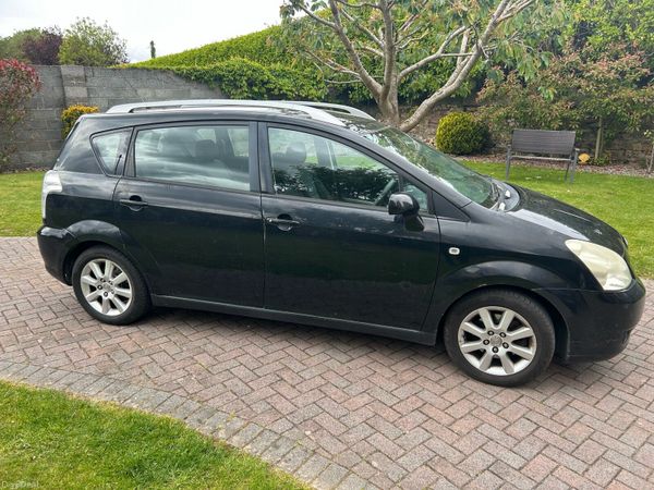 Toyota Verso MPV, Petrol, 2007, Black