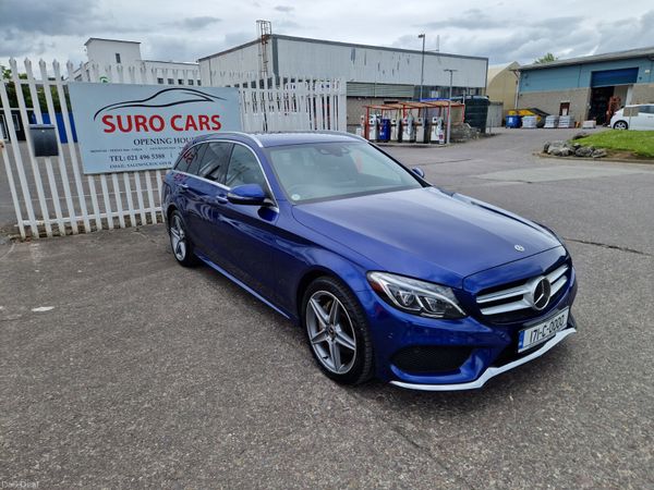Mercedes-Benz C-Class Estate, Diesel, 2017, Blue