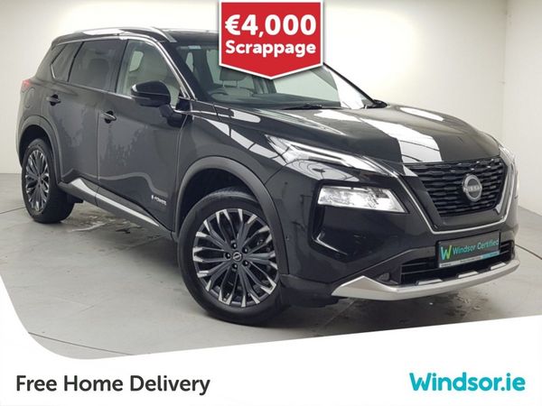 Nissan X-Trail SUV, Petrol Hybrid, 2024, Black