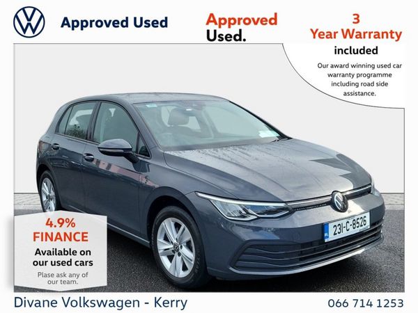 Volkswagen Golf Hatchback, Petrol, 2023, Grey