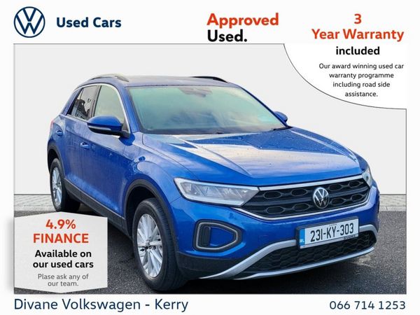 Volkswagen T-Roc SUV, Diesel, 2023, Blue