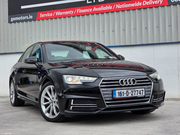 Audi A4 Saloon, Diesel, 2016, Black