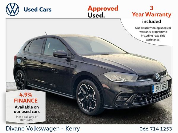 Volkswagen Polo Hatchback, Petrol, 2025, Black