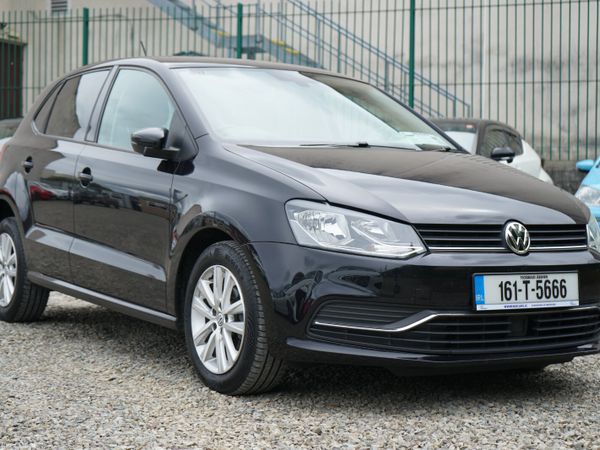 Volkswagen Polo Hatchback, Petrol, 2016, Black