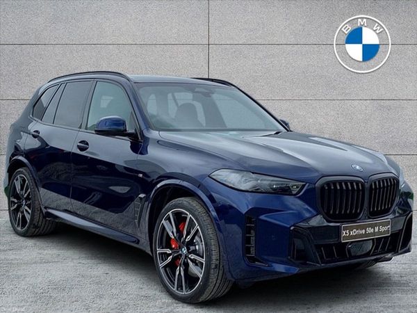 BMW X5 SUV, Petrol Plug-in Hybrid, 2026, Blue