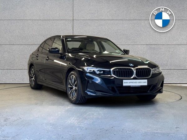BMW 3-Series Saloon, Petrol Plug-in Hybrid, 2024, Black