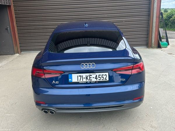 Audi A5 Hatchback, Diesel, 2017, Blue