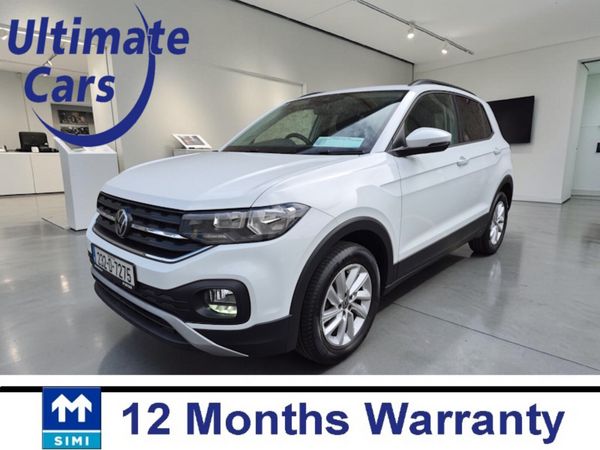 Volkswagen T-Cross Estate/Jeep, Petrol, 2023, White