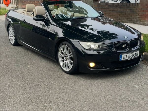 BMW 3-Series Convertible, Petrol, 2007, Black