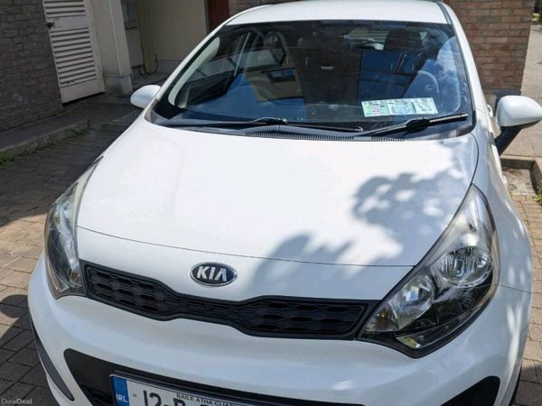 Kia Rio Hatchback, Petrol, 2012, White