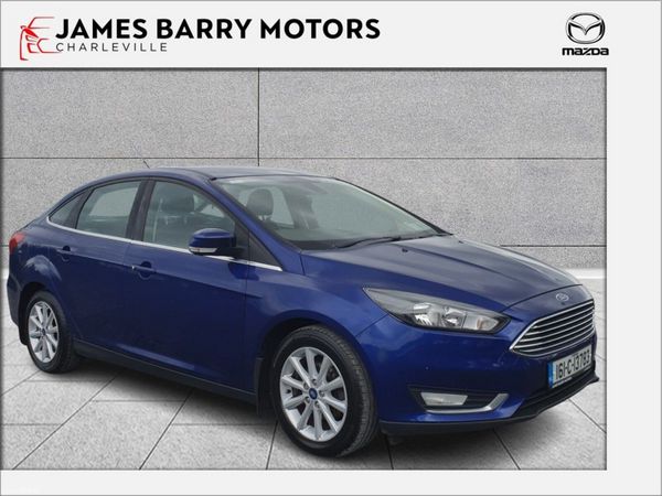 Ford Focus Saloon, Diesel, 2016, Blue