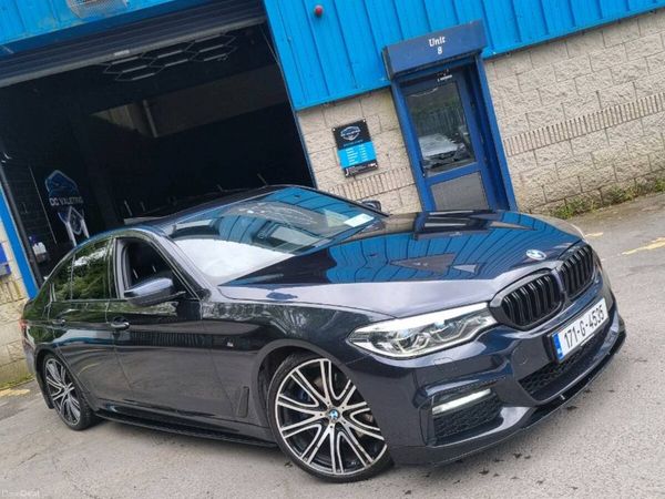 BMW 5-Series Saloon, Diesel, 2017, Black