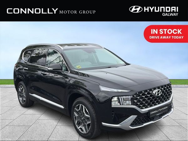 Hyundai Santa Fe SUV, Petrol Plug-in Hybrid, 2023, Black