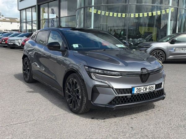 Renault Megane Hatchback, Electric, 2026, Grey