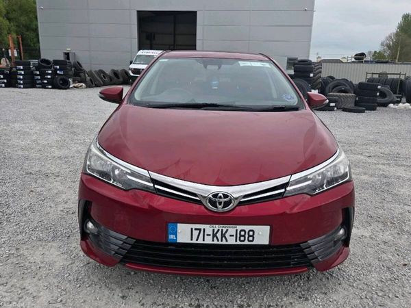 Toyota Corolla Saloon, Diesel, 2017, Red
