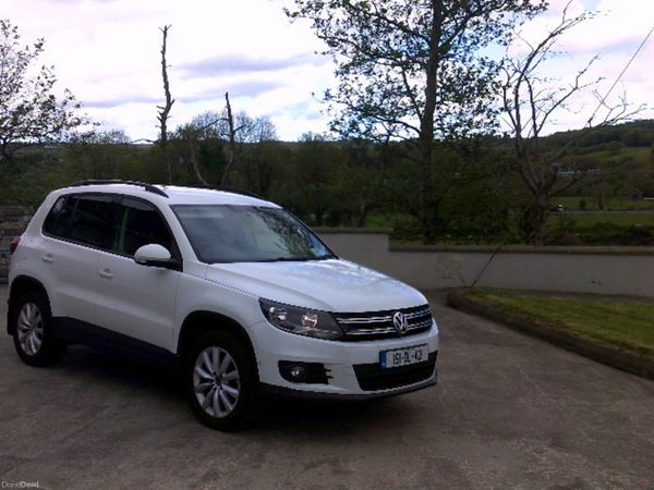 Volkswagen Tiguan SUV, Diesel, 2015, White