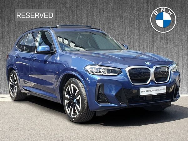 BMW iX3 SUV, Electric, 2023, Blue