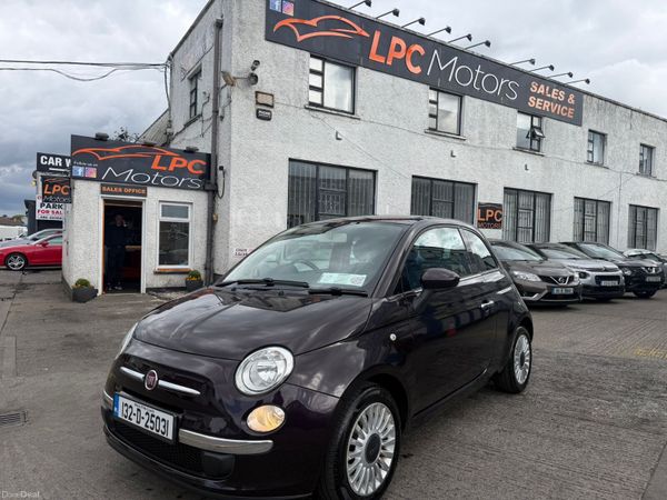 Fiat 500 Hatchback, Petrol, 2013, Purple