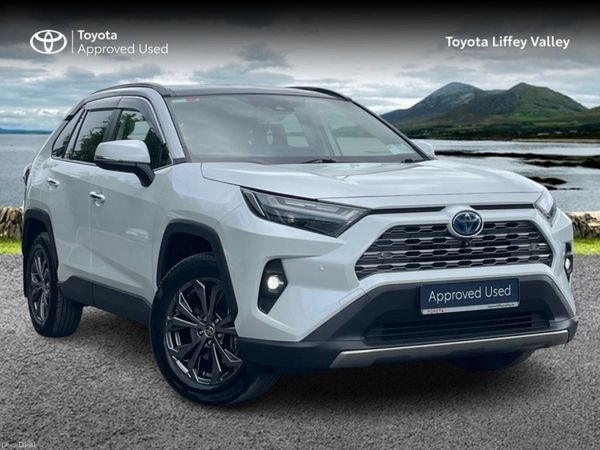 Toyota RAV4 SUV, Petrol Hybrid, 2023, White