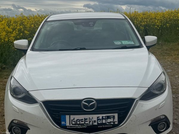 Mazda Mazda3 Saloon, Petrol, 2016, White