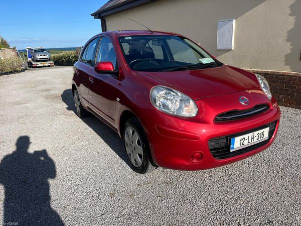 Nissan Micra Hatchback, Petrol, 2012, Red