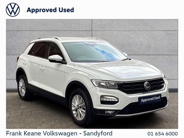 Volkswagen T-Roc SUV, Petrol, 2022, White