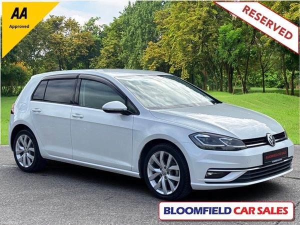 Volkswagen Golf Hatchback, Petrol, 2017, White