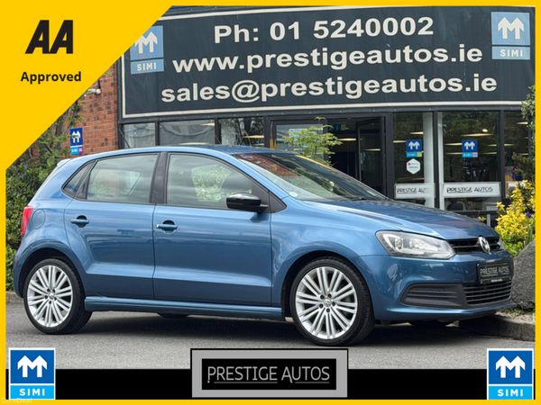 Volkswagen Polo Hatchback, Petrol, 2013, Blue