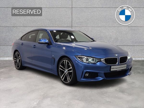 BMW 4-Series Hatchback, Diesel, 2020, Blue