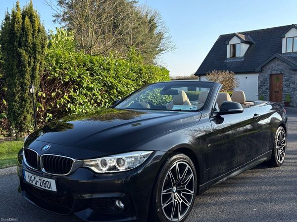 BMW 4-Series Convertible, Diesel, 2014, Black