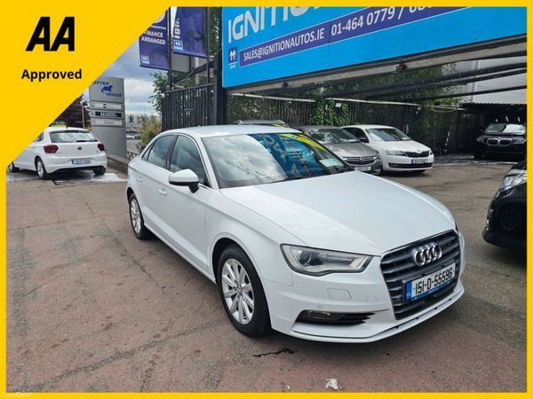 Audi A3 Saloon, Petrol, 2015, White
