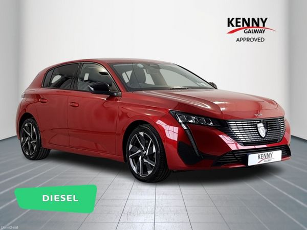 Peugeot 308 Hatchback, Diesel, 2023, Red