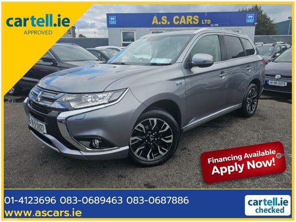 Mitsubishi Outlander Estate, Diesel Plug-in Hybrid, 2018, Grey