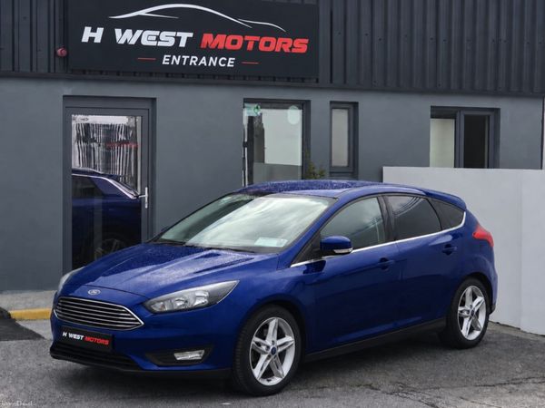 Ford Focus Hatchback, Diesel, 2016, Blue