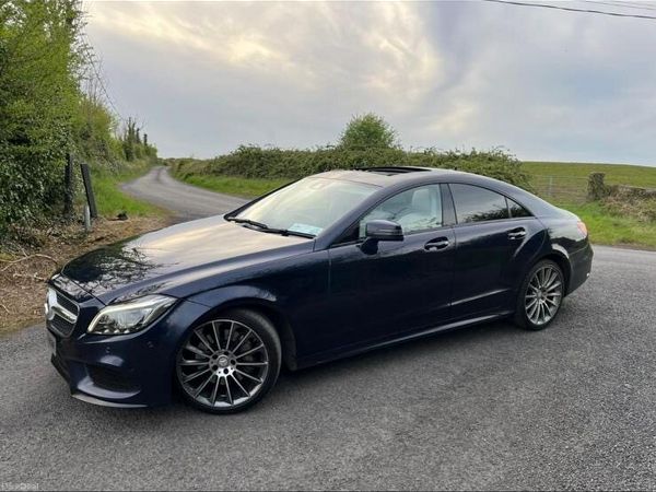 Mercedes-Benz CLS Coupe, Diesel, 2016, Blue