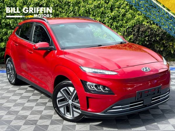 Hyundai KONA SUV, Electric, 2022, Red