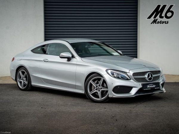 Mercedes-Benz C-Class Coupe, Diesel, 2018, Silver