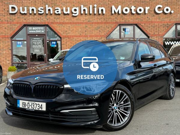 BMW 5-Series Estate, Diesel, 2019, Black