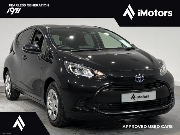 Toyota Aqua Hatchback, Petrol Hybrid, 2022, Black
