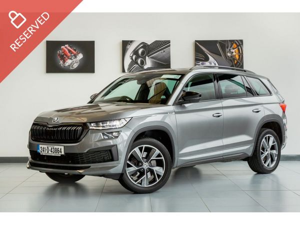 Skoda Kodiaq Estate, Diesel, 2024, Grey