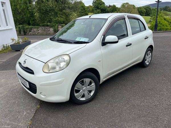 Nissan March Hatchback, Petrol, 2011, White