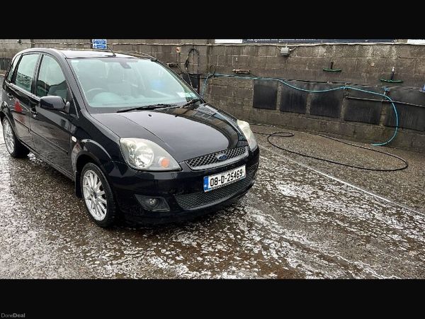 Ford Fiesta Hatchback, Petrol, 2008, Black