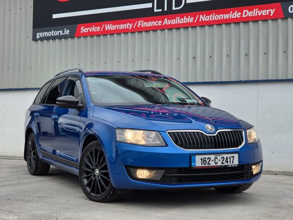 Skoda Octavia Estate, Diesel, 2016, Blue