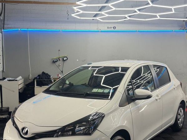 Toyota Vitz Hatchback, Petrol, 2016, White