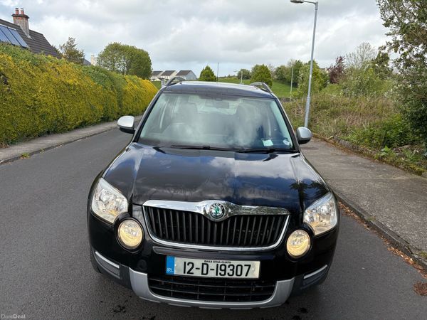Skoda Yeti SUV, Diesel, 2012, Black